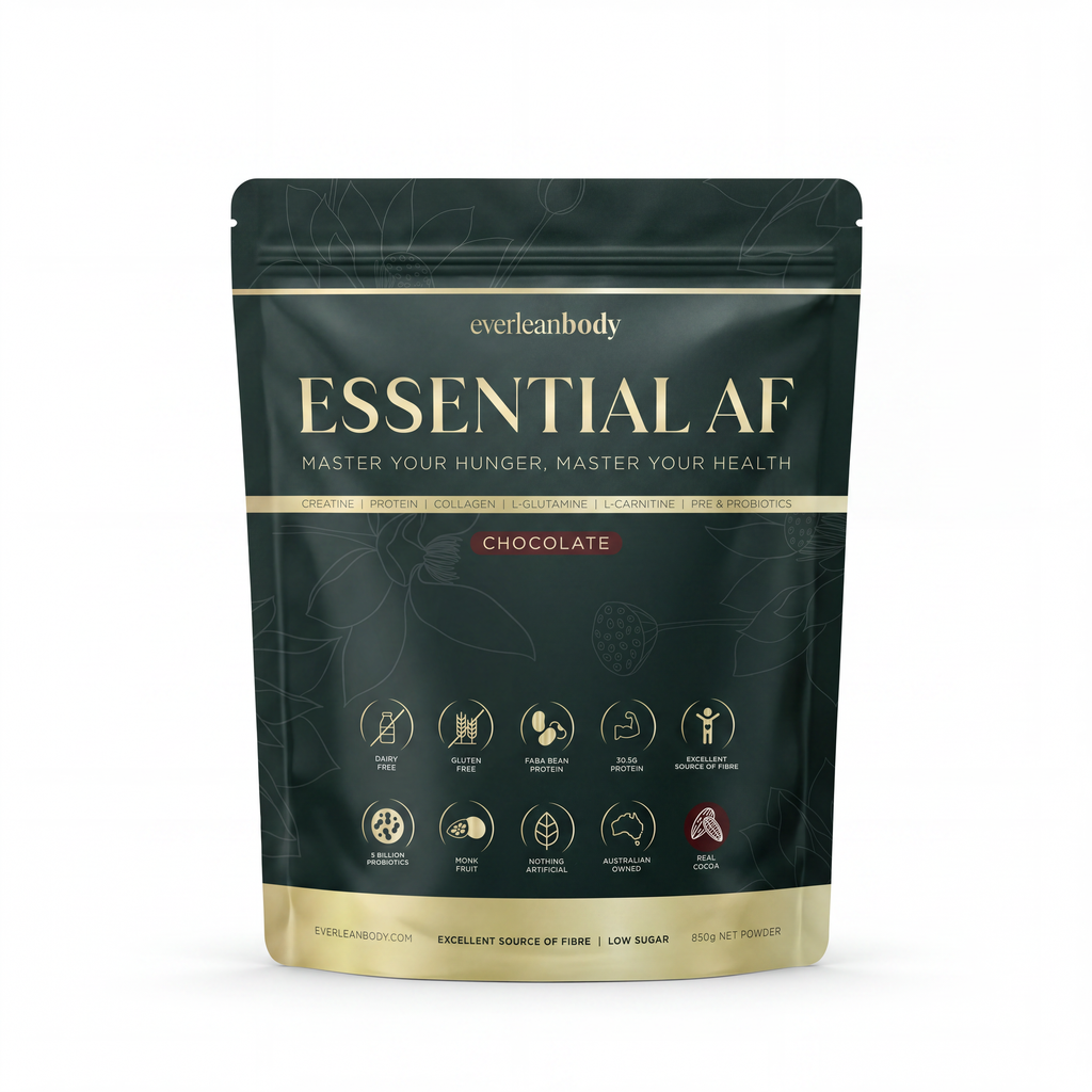 EssentialAF Chocolate pouch, 850 g, all-in-one daily shake for women in midlife