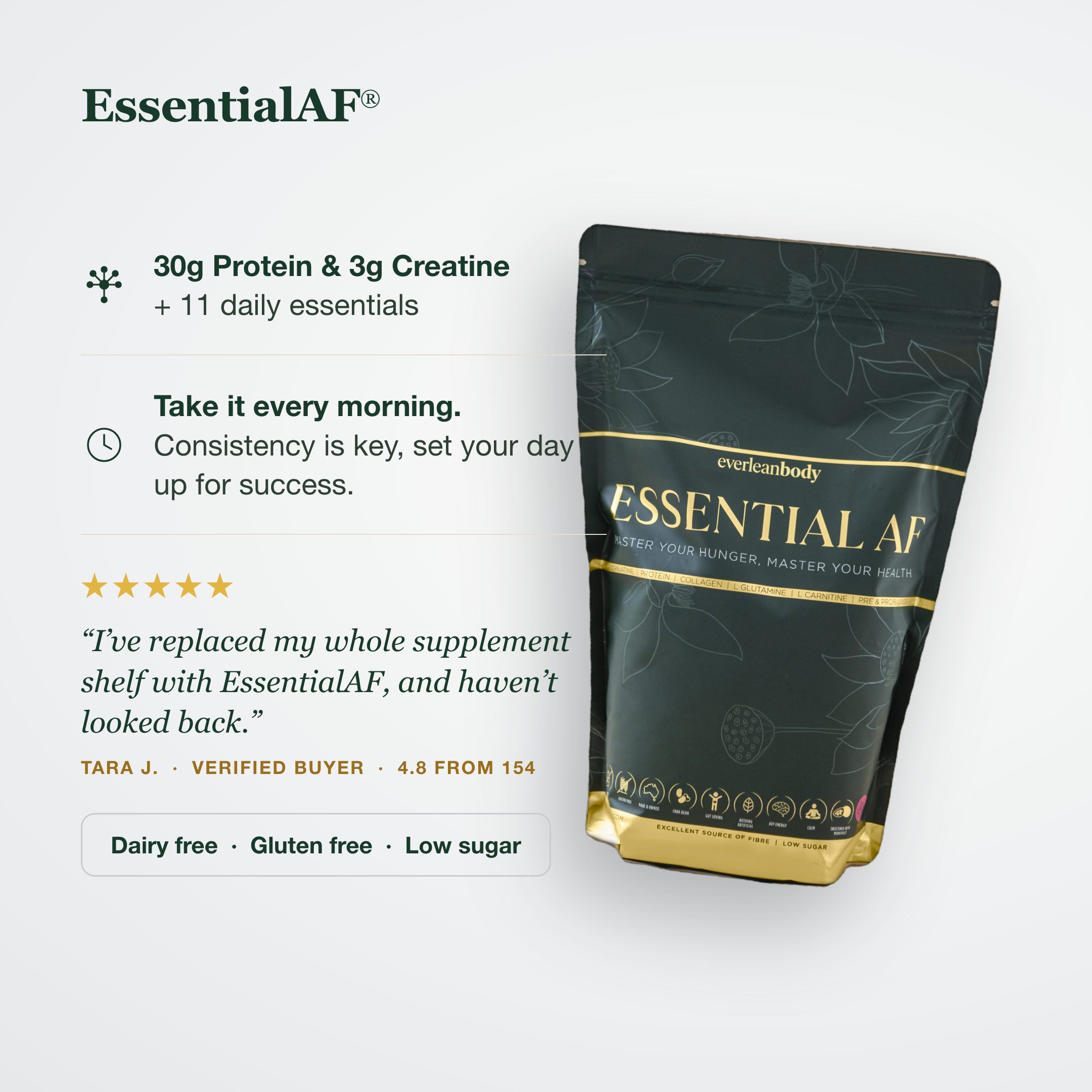 EssentialAF all-in-one daily shake for women in midlife
